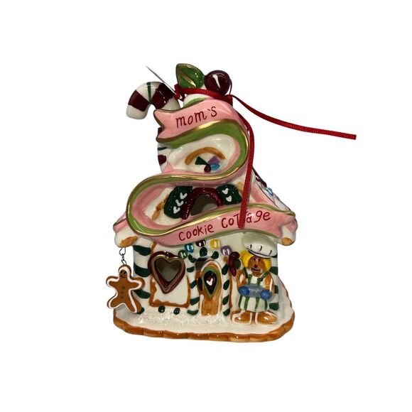Blue Sky Clayworks Mom's Cookie Cottage Candle House